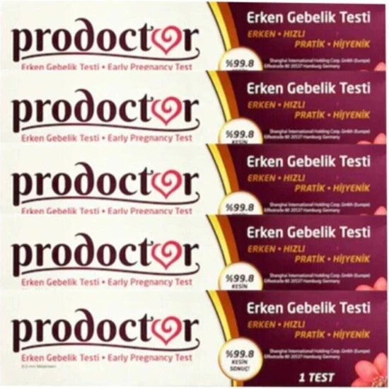 Prodoctor Erken Gebelik Testi x 5 Adet