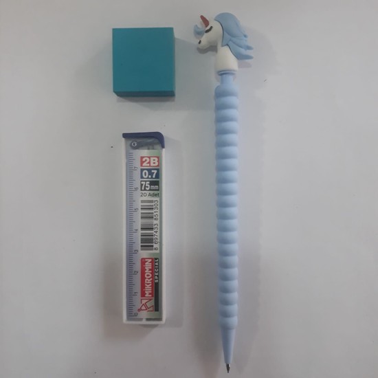 Glanart 0,7 Unicorn Başlıklı Uçlu Kalem Seti