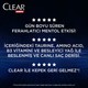 Clear Men Kepeğe Karşı Etkili Şampuan Cool Sport Menthol Ferahlatıcı Mentol Etkisi 350 ml + 185 ml Clear Men Kepeğe Karşı Etkili Şampuan Cool Sport Menthol Ferahlatıcı Mentol Etkisi 350 ml + 185 ml
