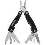 Hegi 818100030 Çok Fonksiyonlu Paslanmaz Çelik Mini Pense - Siyah 10.6 cm Uzunluk ve Katlanabilir Özellik