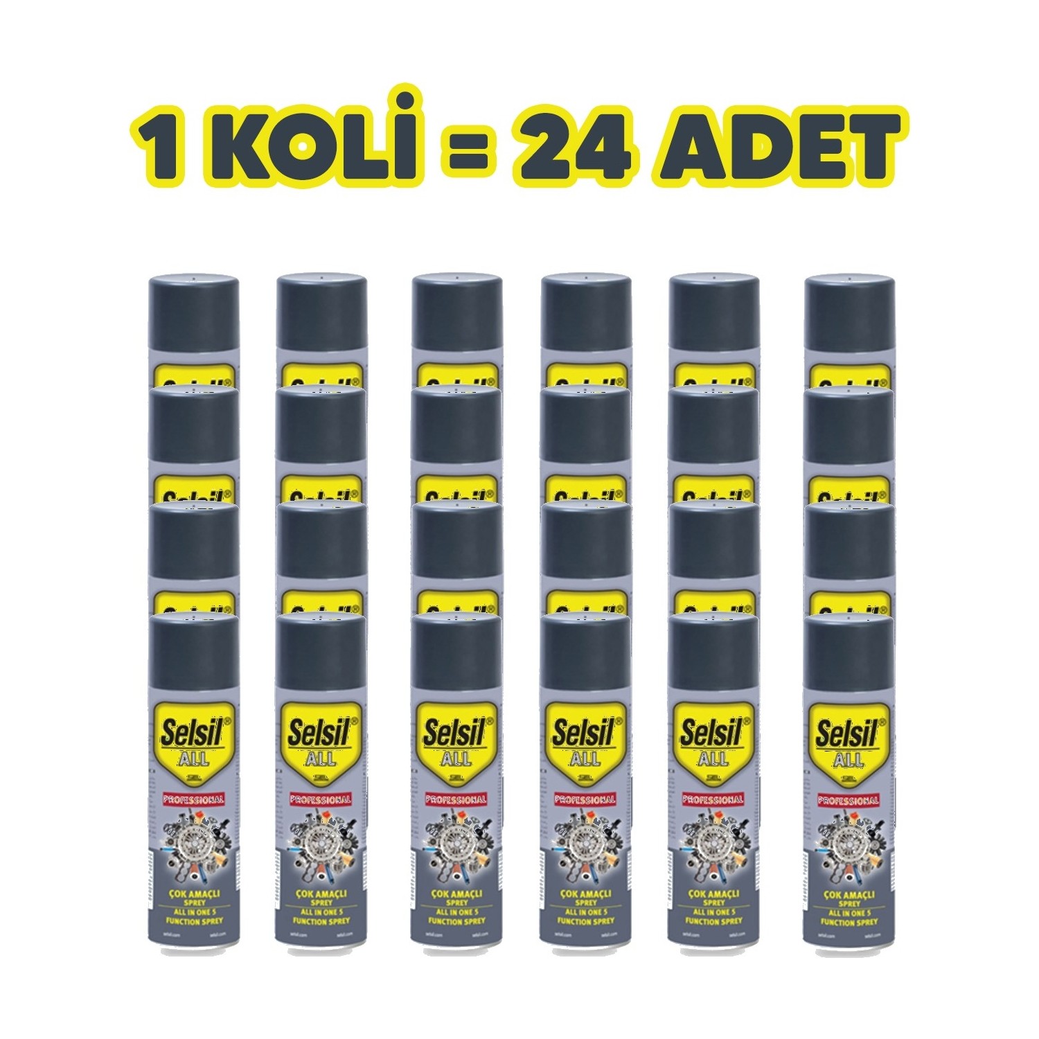 Selsil Profesyonel Çok Amaçlı Sprey All In One 400 Ml (1 Fiyatı