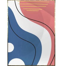 SHOP365 Şekiller Canlı Tonlar Dekoratif Modern Poster P-000384