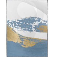 SHOP365 Ay Güneş ve Toprak Renkleri Modern Poster P-001713