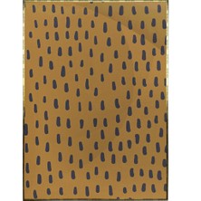 SHOP365 Çizgiler Sarı Tonlar Modern Poster P-001844