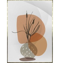 SHOP365 Bitki Yapraklar ve Şekiller Modern Poster P-002238