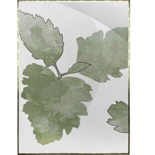 SHOP365 Bitki Yapraklar ve Şekiller Modern Poster P-002608