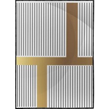 SHOP365 Toprak Renk Tonları Tasarım Modern Poster P-002403