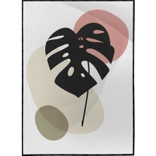 SHOP365 Bitki Yapraklar ve Şekiller Modern Poster P-001922