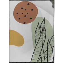 SHOP365 Bitki Yapraklar ve Şekiller Modern Poster P-002378