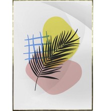 SHOP365 Bitki Yapraklar ve Şekiller Modern Poster P-002706