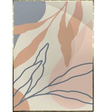 SHOP365 Bitki Yapraklar ve Şekiller Modern Poster P-002801