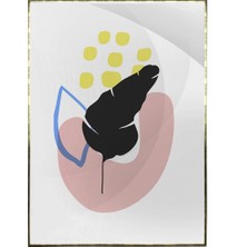 SHOP365 Bitki Yapraklar ve Şekiller Modern Poster P-002707