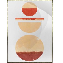SHOP365 Şekiller Desenler Çizgiler Modern Tasarım Poster P-003553