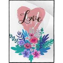 SHOP365 Aşk Sevgililer Günü Temalı Illüstrasyon Poster P-000277