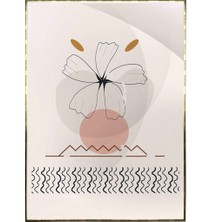 SHOP365 Doğa Çiçek ve Şekiller Açık Renkler Modern Poster P-004316