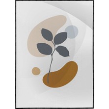 SHOP365 Bitki Yapraklar ve Şekiller Modern Poster P-001674