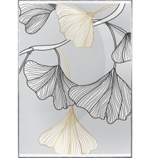 SHOP365 Çiçekler Gri Renkler Modern Poster P-000826