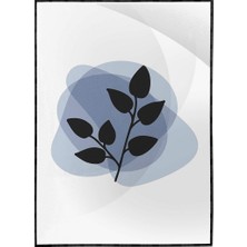 SHOP365 Bitki Yapraklar ve Şekiller Modern Poster P-002043