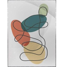 SHOP365 Toprak Renk Tonları Tasarım Modern Poster P-002180