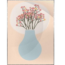 SHOP365 Çağdaş Sanat Pastel Renkler Modern Sanat Tuval Poster P-001159