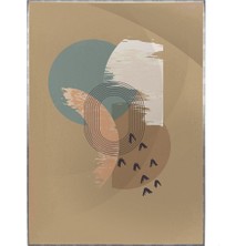 SHOP365 Doğa Ay ve Güneş Temalı Illüstrasyon Poster P-001237