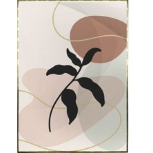 SHOP365 Bitki Yapraklar ve Şekiller Modern Poster P-002017