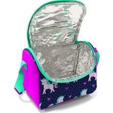Coral High Kids Lacivert Pembe Unicorn Desenli Thermo Beslenme Çantası 11727