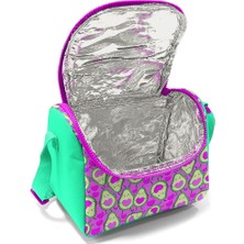 Coral High Kids Pembe Su Yeşili Avokado Desenli Thermo Beslenme Çantası 11709