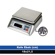 Tem Jzc 30 kg 1 gr Paslanmaz Tartım Terazisi (Onaysız)