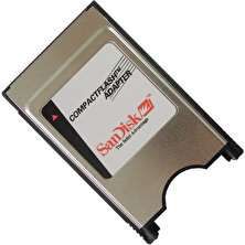 Sandisk Pcmcia Cf Compact Flash Kart Okuyucu Kamera Cnc Adaptör