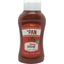 Dr Pan 2'li Şekersiz Set Ketçap 520 gr - Hardal Sos Şekeriz Düşük Kalorili 260 gr