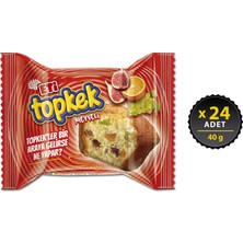Meyveli Atıştırmalık Eti Topkek 40 gr x 24 Adet Lezzetli Kek İçeriğiyle