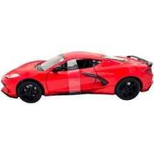 Vardem Oyuncak Koleksiyonerler Için 2020 Model Corvette C8 1:24 Ölçek