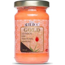 Artdeco Gold Geleneksel Ebru Boyası 105ML - 250 Turuncu