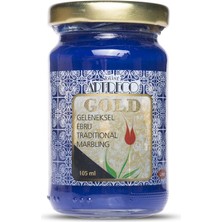 Artdeco Gold Geleneksel Ebru Boyası 105ML - 451 Lahor Mavi