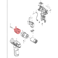 Makita DF330D Mandren Ürün Kodu 766007-3