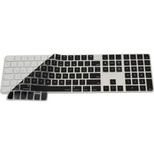 McStorey Apple Magic Keyboard 3 ile Uyumlu Klavye Koruyucu TouchID A2520 US İngilizce Baskı