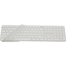 McStorey Apple Magic Keyboard 3 ile Uyumlu Klavye Koruyucu TouchID A2520 US İngilizce Baskı