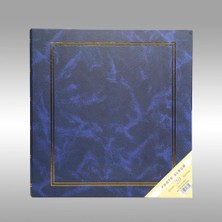 Nrcn 20 Yaprak [40 SAYFA]-31X32 cm Manyetik Yapışkanlı Ciltbezli Fotoğraf Albümü Lacivert