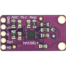 Alkatronik Max9814 Amplikatörlü Analog Mikrofon Modülü Ses Algılama Sensörü