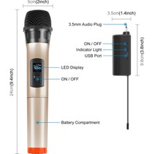 Puluz Wireses Dinamik Mikrofon (Yurt Dışından)