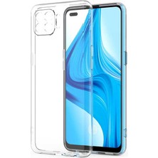  Apsuwa Oppo A93 Kamera Korumalı Süper Silikon Kılıf + Ekran Koruyucu Nano