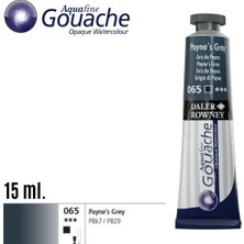 Depposite Aquafine Guaj Boya Tüp 15ML 065 Paynes Grey