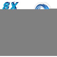 Mercan Pe Örgü Platinum 8x Ip Mavi 150 M Misina
