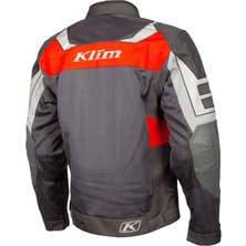 Klim Induction Pro Korumalı Motosiklet Montu (Gri / Kırmızı)