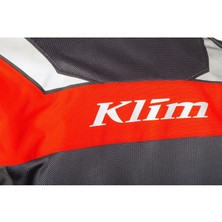 Klim Induction Pro Korumalı Motosiklet Montu (Gri / Kırmızı)