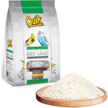 Quik Kuş Kumu 250 gr Yüksek Kalsiyum İçeren Kuşlar İçin Doğal Besin Desteği