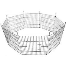 Emama Pet Metal Kedi Köpek Çiti Siyah 61CMX61CM