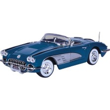 Vardem Oyuncak Koleksiyonerler Için 1958 Chevrolet Corvette 1:18 Ölçek