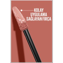 Maybelline New York Super Stay Vinyl Ink Uzun Süre Kalıcı Likit Parlak Ruj 95 Captivated